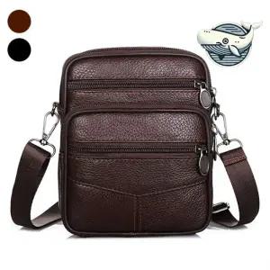소가죽 남성 크로스백 미니 다용도 가방 수납이 가죽크로스백 남성가죽크로스백