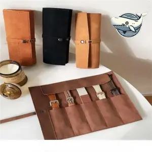 다양한 색상 손목시계 줄 정리함 세련된 파우치 손목시계보관함 시계박스 시계와인더