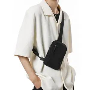 남자 여자 등산 여행 휴대 미니 메신저백 힙색