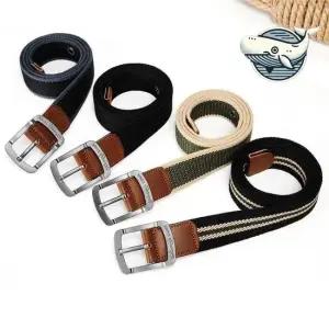 유니크한 캐주얼 벨트 다양한 색상 스타일리시한 캐주얼 버클 ELS TUSHI 야외 사냥 전술