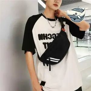 편안한 커플 힙색 투라인 세련된 미니백 남여공용 투라인 커플 URD 커플힙색 여행힙색