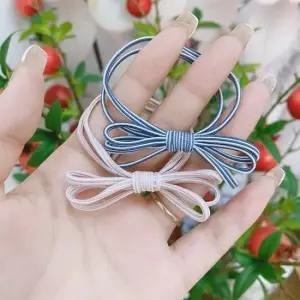 파스텔리본 머리끈 세트 5개묶음) 곱창밴드 스크런치 머리곱창 헤어스크런치