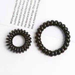 전화선 헤어밴드 고무줄 전화선머리끈 스프링머리끈 기본머리끈