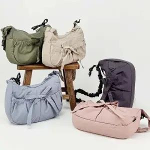 DKES294 리본 스트랩 곱창끈 크로스백 여성 숄더백 가방 여성편한가방