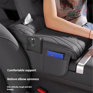 TANK 500/300 액세서리 2025/2024 - 가죽  압력 완화  아이디 포켓  긁힘 방지 - 팔걸이 높이 조절 패드