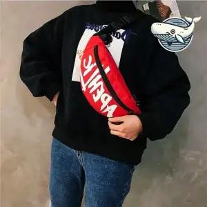 편안한 스포츠 힙색 캐주얼 배색 미니 가방 라이딩 레져스포츠 가벼운 남성심플힙색