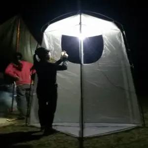 등화채집 텐트 관찰용 곤충채집 휴대 야간 연구 트랩 없음 경량 지지 가방 유인텐트