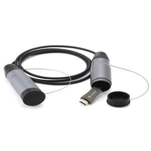 CPRI 야외 기갑 HDMI 광 케이블 보호 커버 셸 2/4 코어 PDLC/ST/FC/SC 광섬유 방수 금속 슬리브