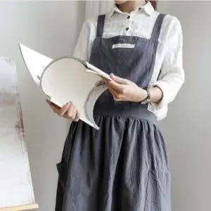 원피스 앞치마 어린이집 유치원 카페 공방 바리스타