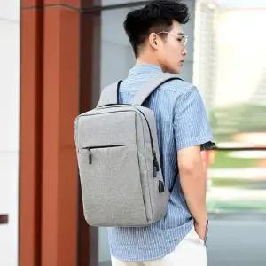 남성 2컬러 USB 충전 가능한 서류가방 노트북 백팩 직장인백팩 남자백팩 남성백팩
