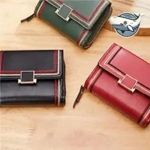 여자 경량 반지갑 카드 수납 데일리 고급 소재 반지갑 여자반지갑 여자데일리지갑