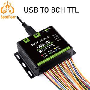산업용 USB to 8CH TTL 변환기  UART 모듈  어댑터