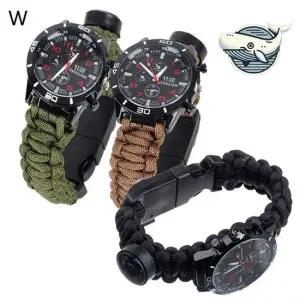 내구성 군용 서바이벌 시계 바이크 캠핑 시계 서바이벌시계 군인시계 밀리터리시계