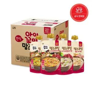 맘스쿠킹 유아 이유식 15개월~ 4종 140g 5+5 혼합구성
