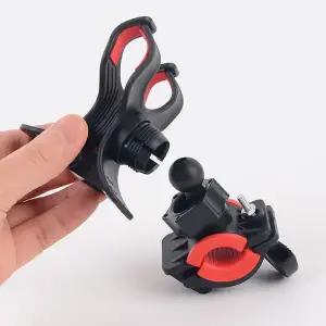 [하프클럽/]집게형 자전거 스마트폰 홀더 자전거스마트폰거치대