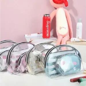 [하프클럽/]가디언블루 파우치 3종세트 여행용 화장품파우치 백팩