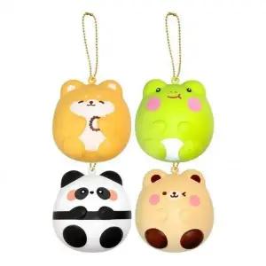 [하프클럽/]애니멀 키링 귀여운 동물 인형 스트랩 고리