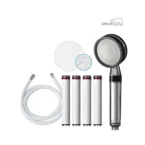 당일발송/무료배송 디클린샤워기+리필필터+세라믹볼+샤워호스(화이트)