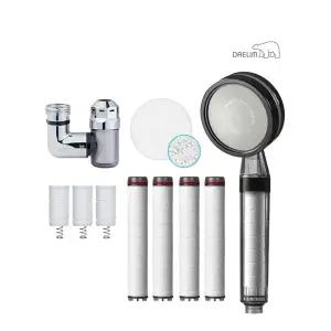 당일발송/무료배송 디클린 멀티필터 샤워기+리필필터+세라믹볼+세면용