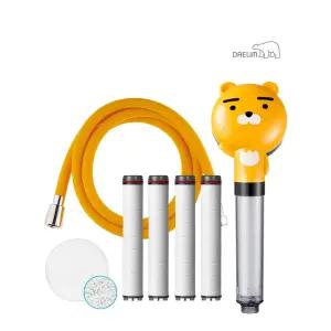 당일발송/무료배송 디클린카카오샤워기(라이언)+리필필터+샤워호스(오