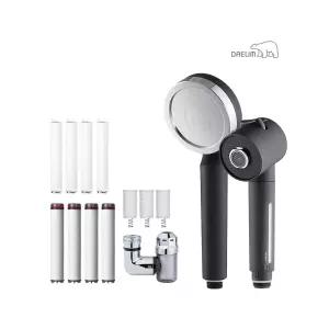 당일발송/무료배송 디클린 샤워기 와이드형(무광블랙)+주방헤드(무광