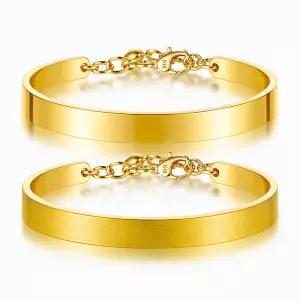 [한국금다이아몬드] 순금 팔찌 유광 무광 반 뱅글 24K 37.5g 2종 택 1