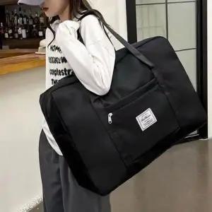 [하프클럽/]대형 방수 폴딩 보조가방 여행용 캐리어 정리백 보스턴백