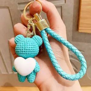 [하프클럽/]차키 키링 가방 귀여운 인형키링 자동차키링 열쇠 민트 고리