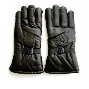 가죽 방한 오토바이장갑 손목 롱 바이크 겨울 털 장갑