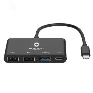 [골드스마일]4IN1 멀티 허브 스마트폰 태블릿 전용 MSHUB-C3U