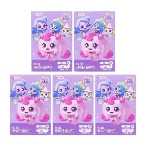 캐치티니핑 캐릭터 올밴드 16매입 (혼합형) x 5개