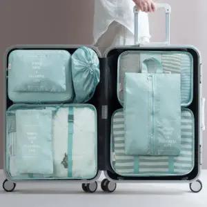 [하프클럽/]여행정리백세트 캐리어파우치 압축 여행용캐리어정리