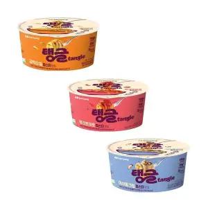 삼양 삼양 탱글 갈릭오일 파스타 100g 큰컵 빅사이즈2개+청크토마토 2개+머쉬룸크림 2개