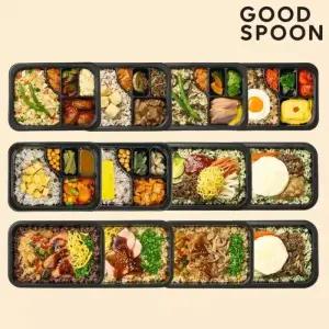 미스터네이처굿스푼 저당 당뇨 도시락 12종 12팩 양많은 밥 반찬 냉동 배달 건강 임당 식단표