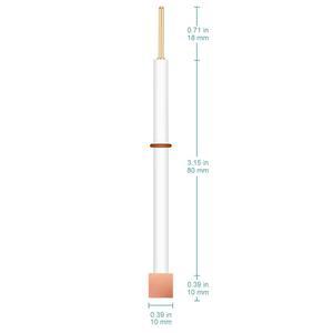 스토니랩 구리 실험실 1MM GDMS PTFE 전기화학적 전극 코팅 시트 10X10X0