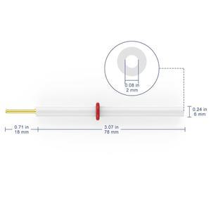 라바식 플래티넘 순도의 전극 전기화학 보조 2MM 프리미엄 플레이트 액세서리 99