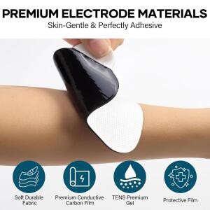 타키온홀드는 오므론 TENS PCS 패드와 전극 간호사 호환됩니 교체 패드 10개의 유닛