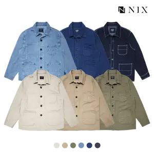 [택가 124000원][NIX]유니) 코튼컬러 루즈핏 초어자켓(FNRSCUV705P)