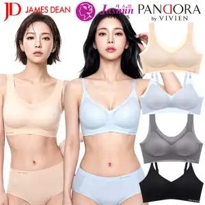 [비비안/비너스] 스포츠 브라 심리스 노와이어 브라탑 무봉제 브래지어 쿨 여름 인견 모달 누디 노라인 홑겹 빅사이즈 여성 여자 속옷 스포츠 운동 햄 팬티 드로즈 속바지 요가 필라테스 러닝