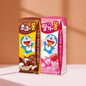 남양 초코에몽 골라담기 초코에몽/딸기에몽 190ml 24팩+24팩