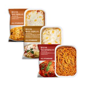 올스탠다드 풍미가득 파스타 3개 (로제1+베이컨크림1+토마토1)