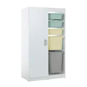 리바트 프렌즈아이 마카롱 1x5 옷장 수납장