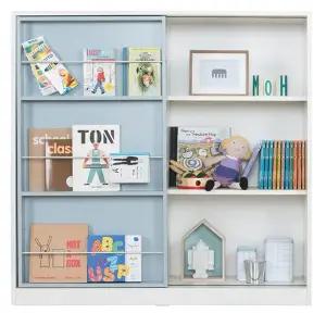 리바트 프렌즈아이 1200 슬라이딩전면책장(5색)