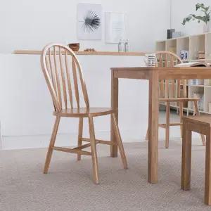 리바트 뉴시나몬 윈저 원목식탁의자