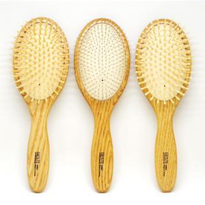 물푸레원목 헤어브러쉬/마사지브러쉬/나무빗/지압빗
