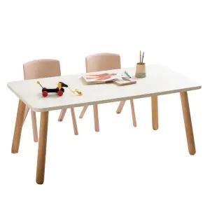리바트 꼼므 1200 아이책상+의자 세트 (핑크/블루)