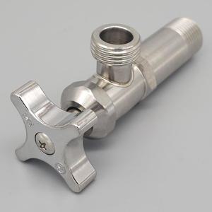 관붙이 앵글 밸브 일체형 B 연결 세면기 급수 조절 수전 교체 수도 배관 부속 욕실 보수 용품