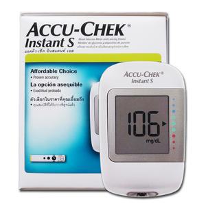 S 아큐첵 인스턴트 혈당측정기+정품채혈기+채혈침10
