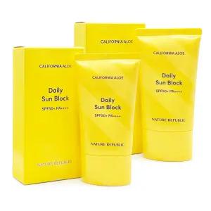 네이처리퍼블릭 캘리포니아 알로에 선 57+57ml선크림
