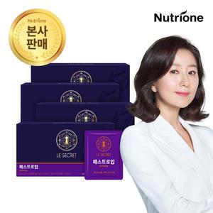 르시크릿 김희애 에스트로업 4박스(4개월분) 선물세트 여성 갱년기케어  면역력 활력